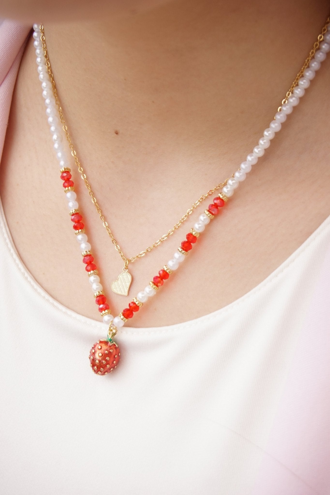 COLLAR ORO GOLFI Y DIJE EN RODIO B 970 - Dakaty
