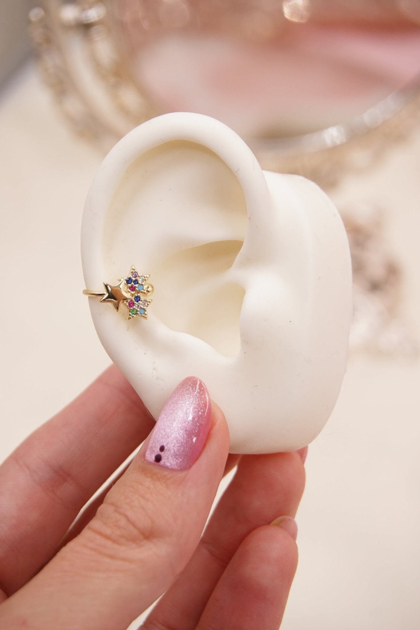 EARCUFF COVER GOLD EC 327 - Dakaty
