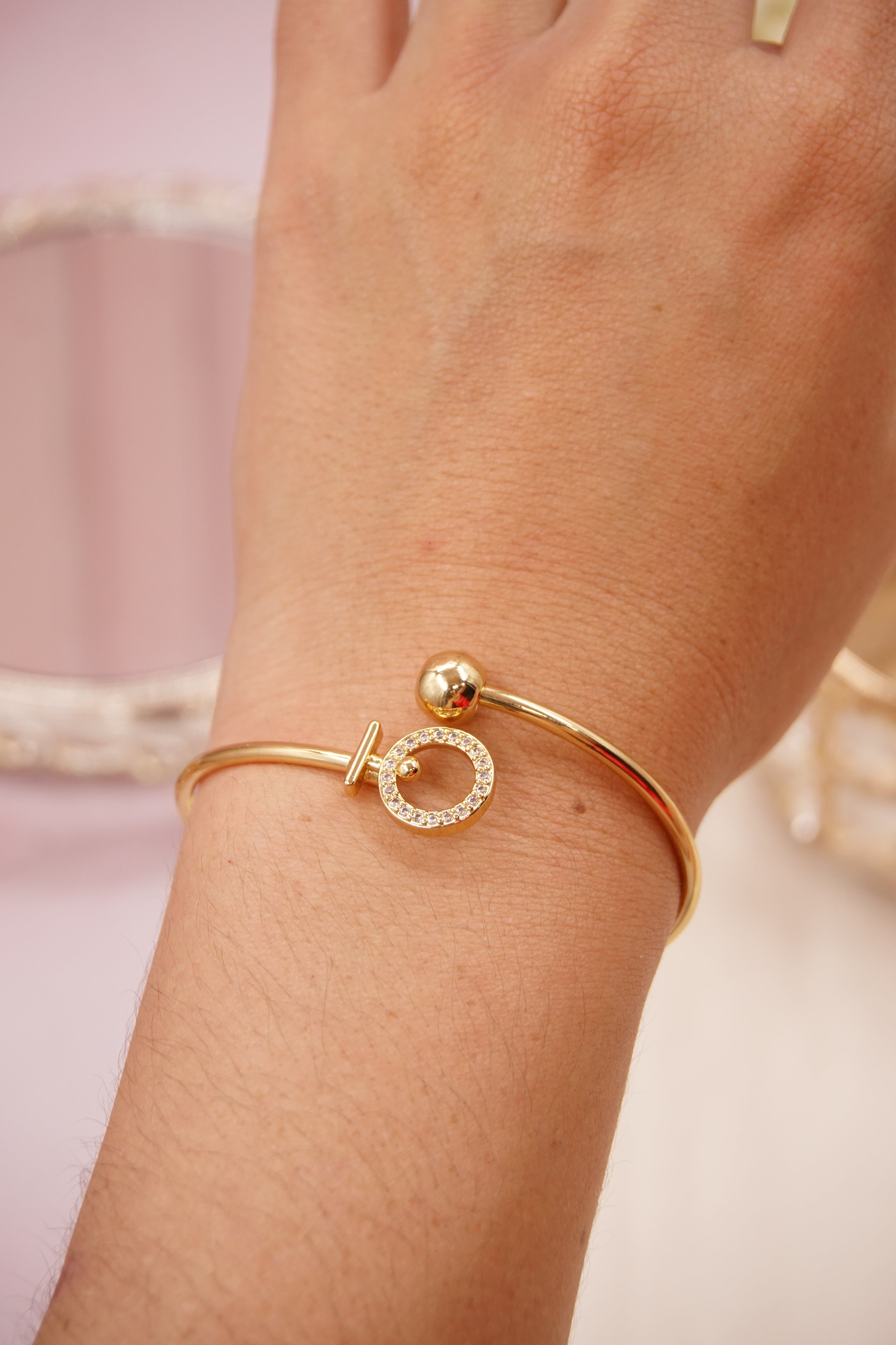 PULSERA ARO COVER GOLD P 772