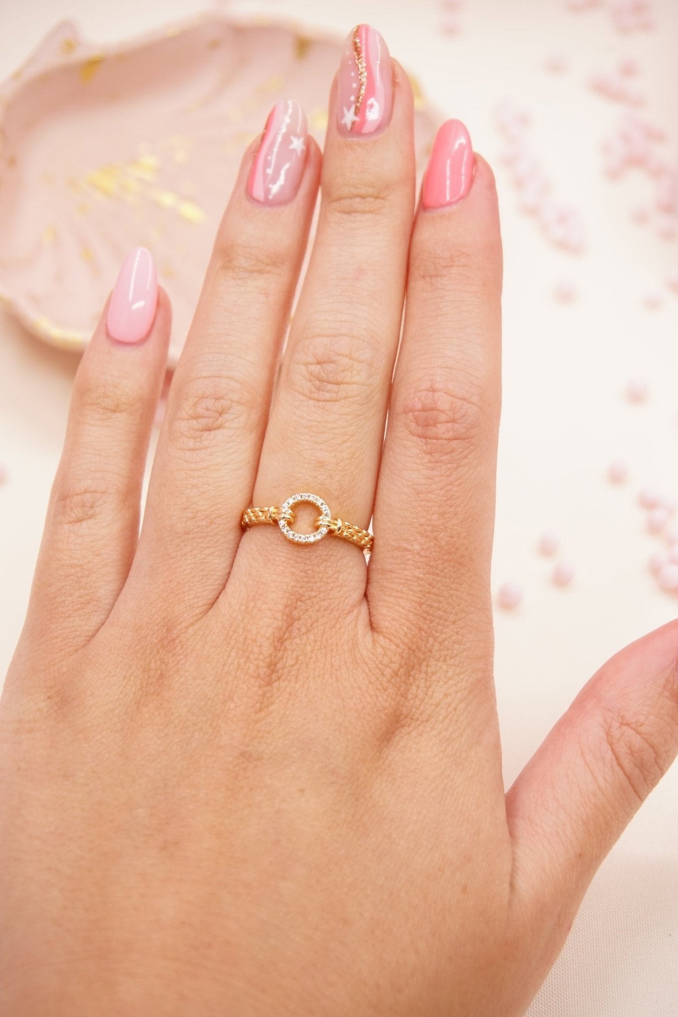 ANILLO COVER GOLD AN 412 - Dakaty