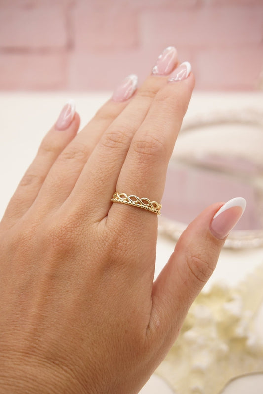ANILLO COVER GOLD AN 456 - Dakaty