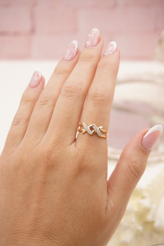 ANILLO COVER GOLD AN 462 - Dakaty