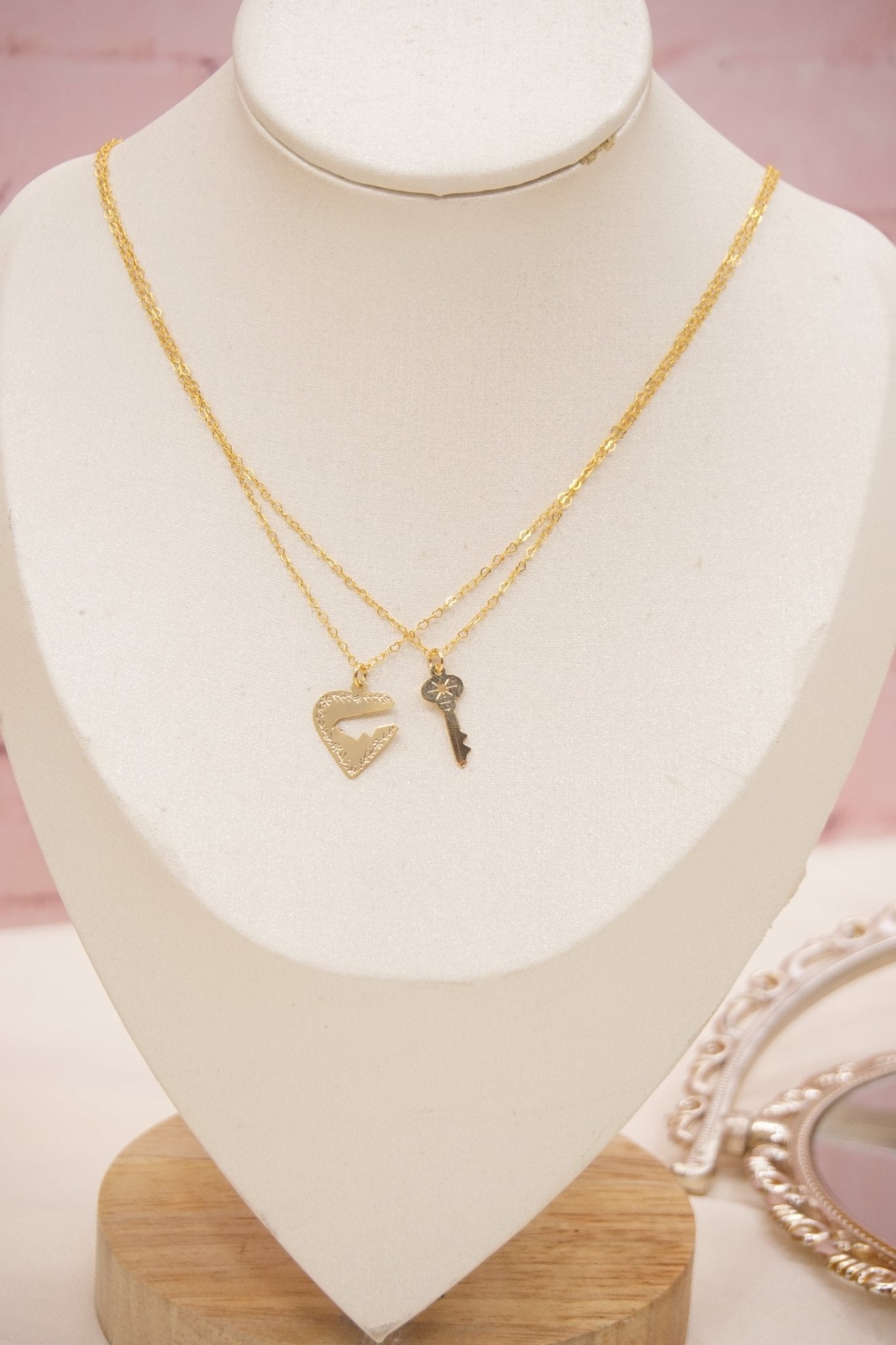 COLLAR ORO GOLFI (2 collares para poner por separado, compartir B 1027 - Dakaty