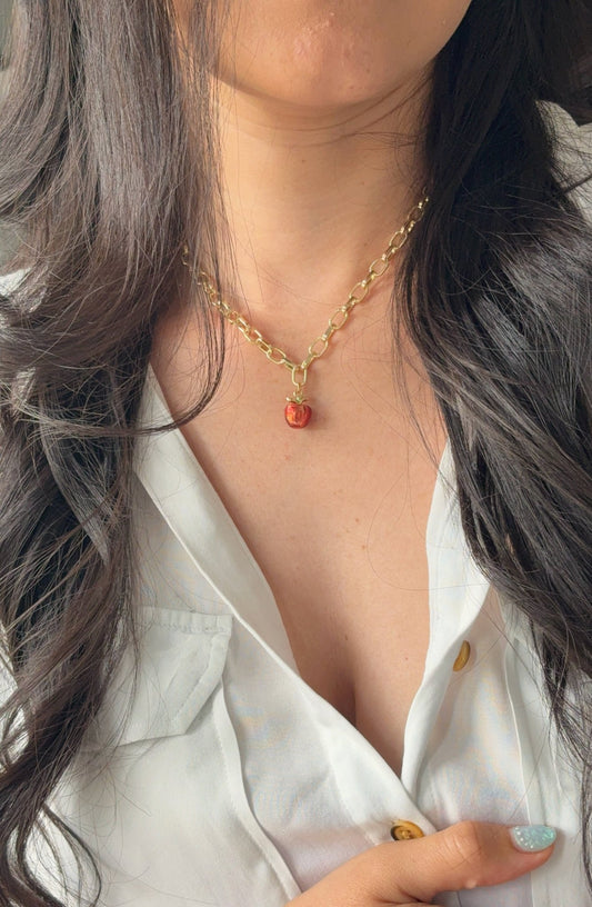 COLLAR ORO GOLFI B 1055 (dije en rodio) - Dakaty