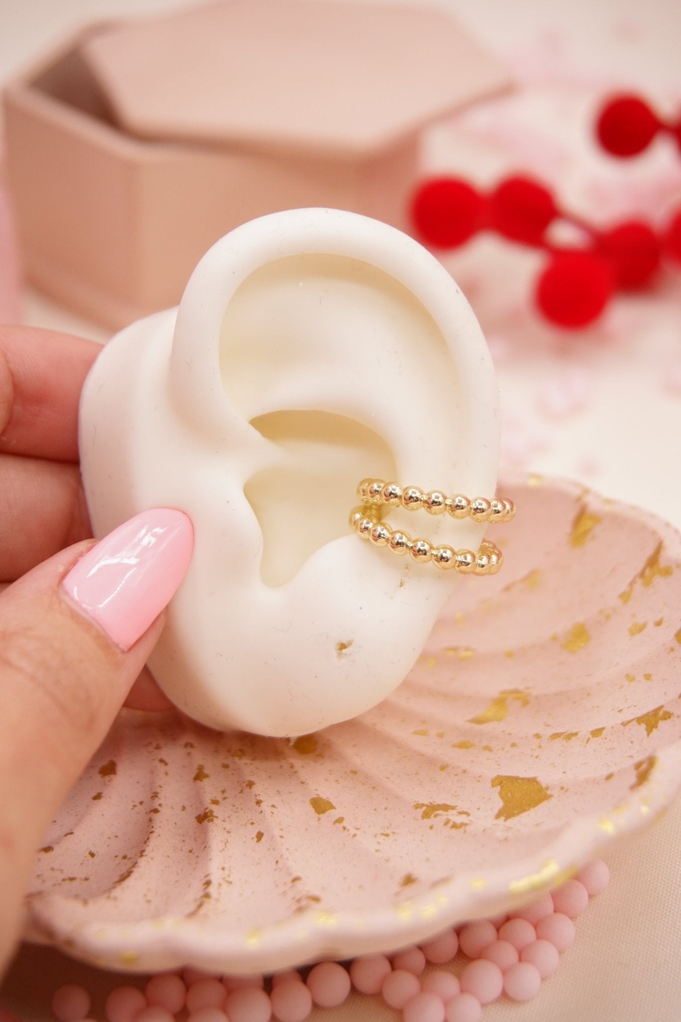 EARCUFF COVER GOLD EC 297 - Dakaty