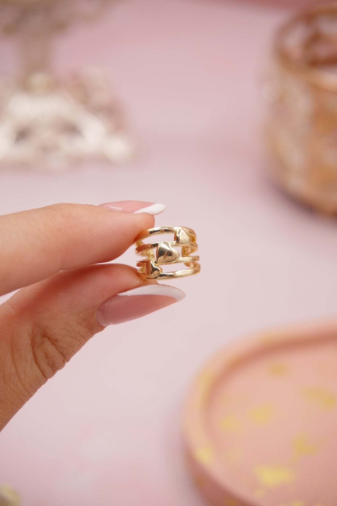 EARCUFF COVER GOLD EC 322 - Dakaty