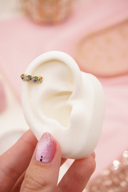 EARCUFF COVER GOLD EC 323 - Dakaty