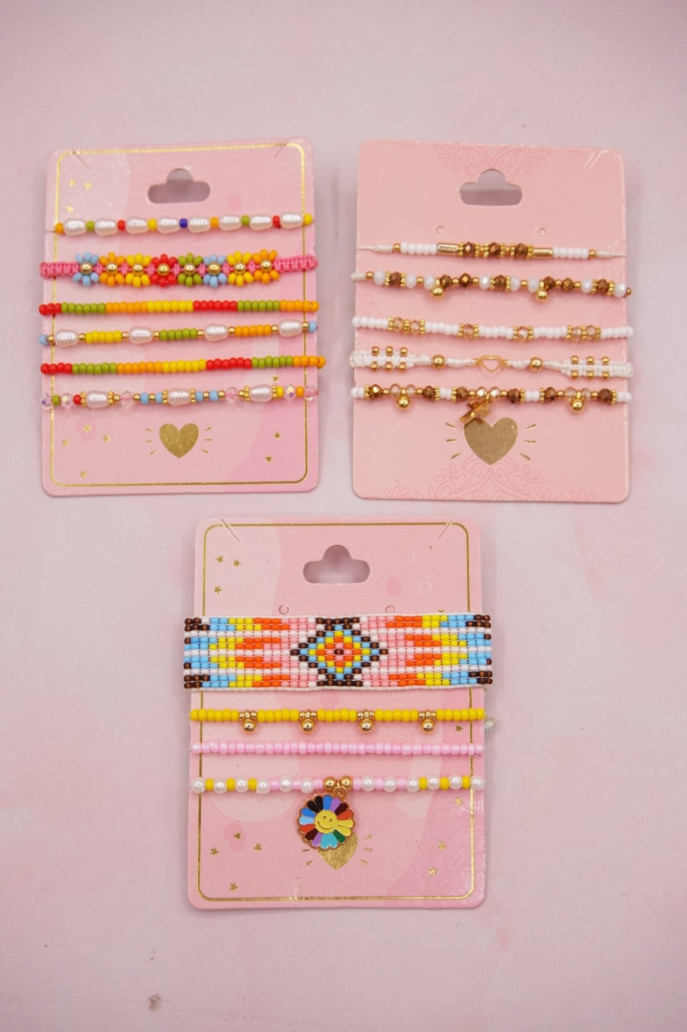 PAQUETE X 3 SETS DE PULSERAS 22 - Dakaty