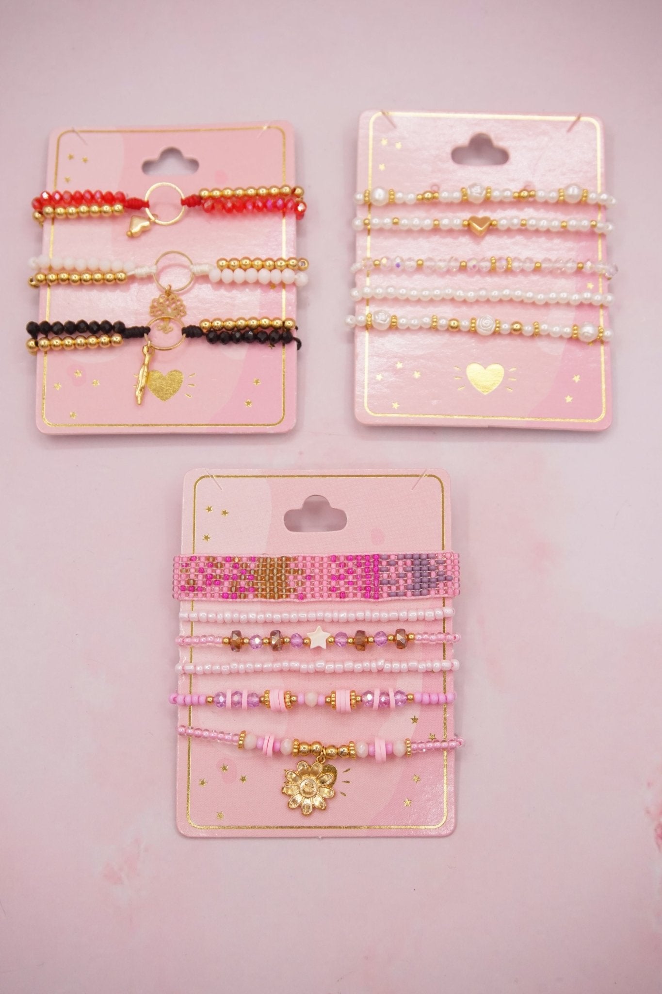 PAQUETE X 3 SETS DE PULSERAS 8 - Dakaty