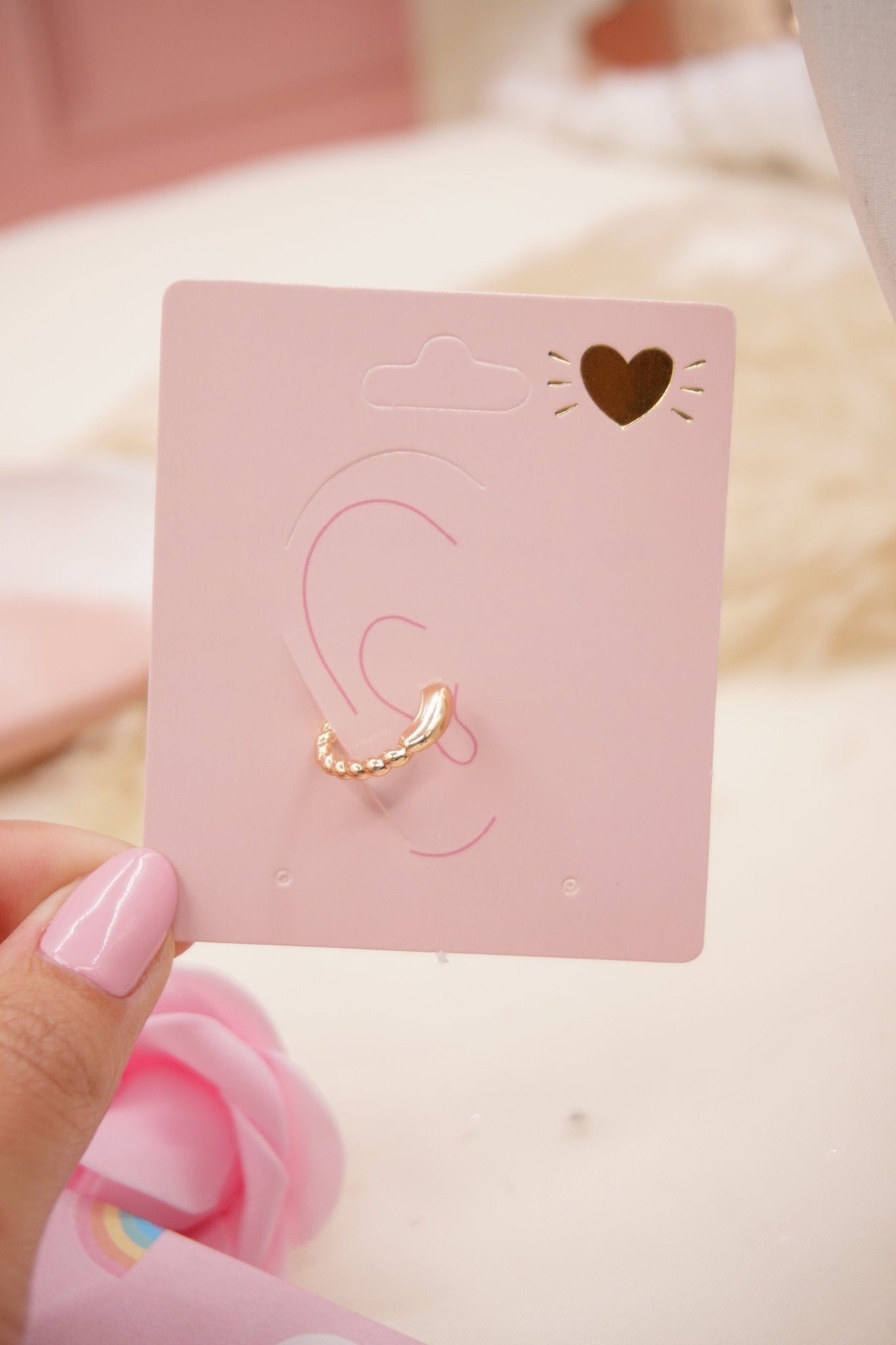 EARCUFF COVER GOLD EC 208 - Dakaty